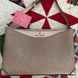 Kate Spade Rose Gold Crossbody Bag